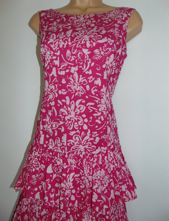 Laura Ashley Vintage Tiered Cross Wrapped Rear, Su