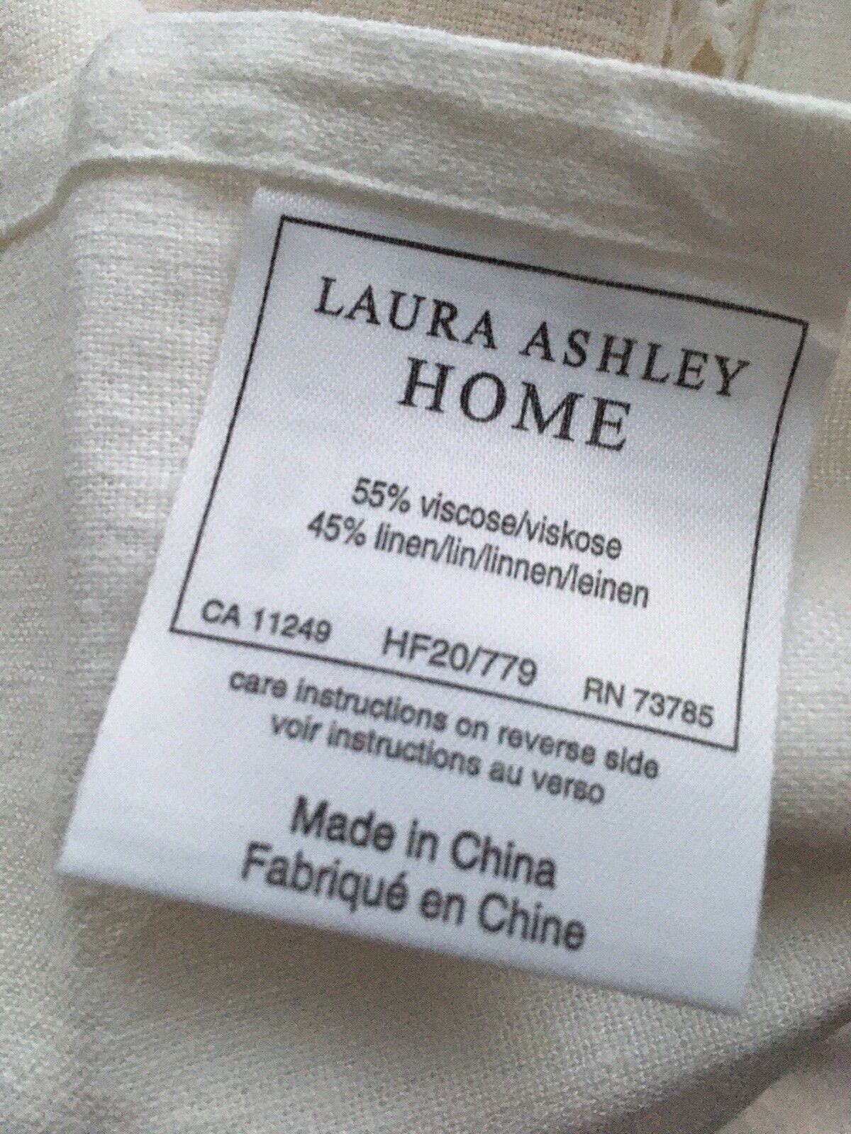 Laura Ashley Rare Discontinued Neve Linen/viscose Hand Drawn - Etsy UK