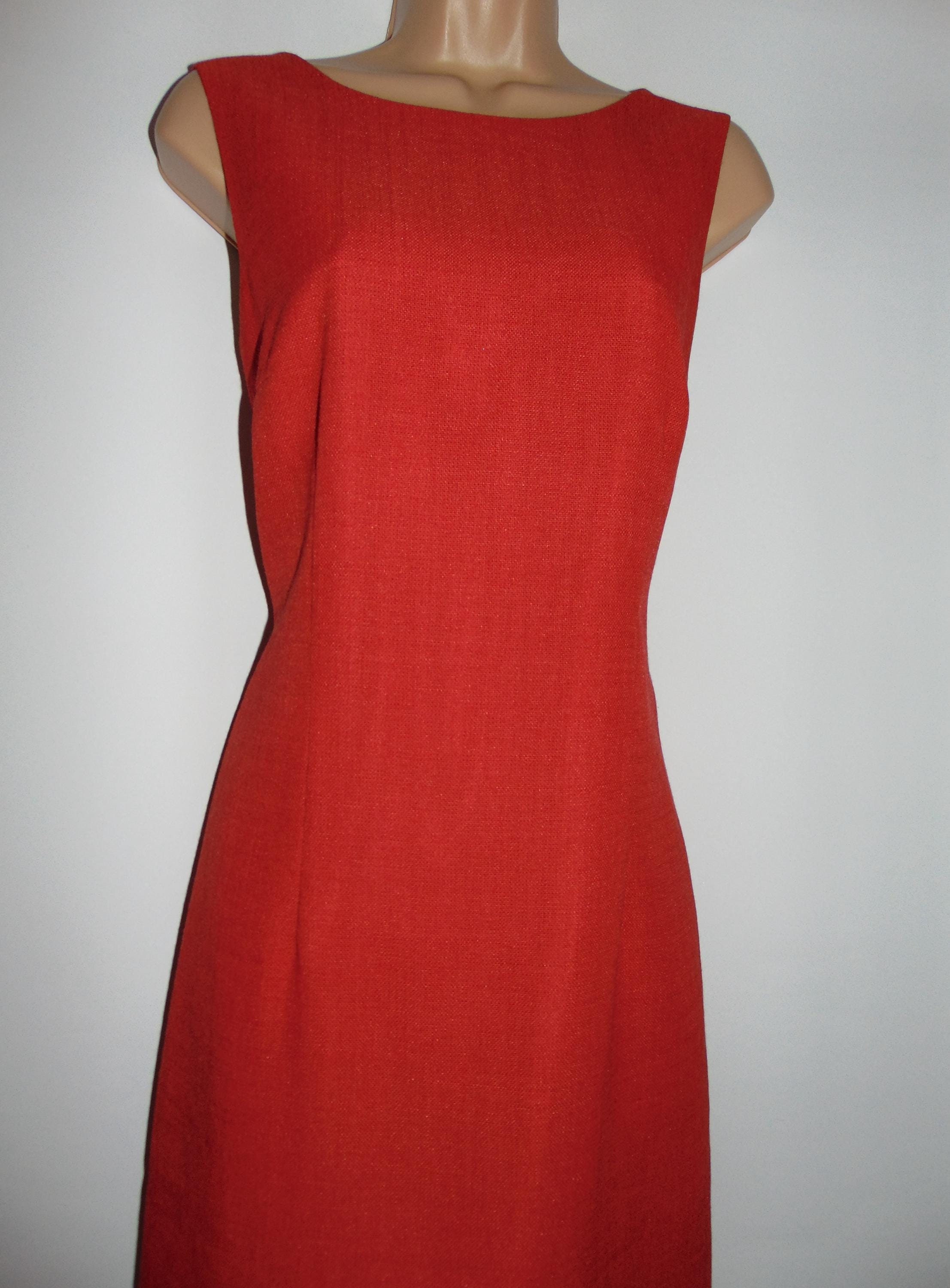 Wool a Line Dress - Etsy UK
