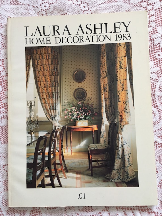 ローラ アシュレイ ヴィンテージ 1983 カタログ - 希少 Laura Ashley Vintage 1983 Home/furnishing/ Home Decoration