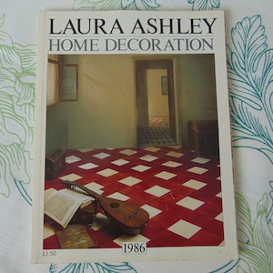Laura Ashley Vintage 1986 Home Decoration/ Furnishings Catalogue - Rare & Collectible
