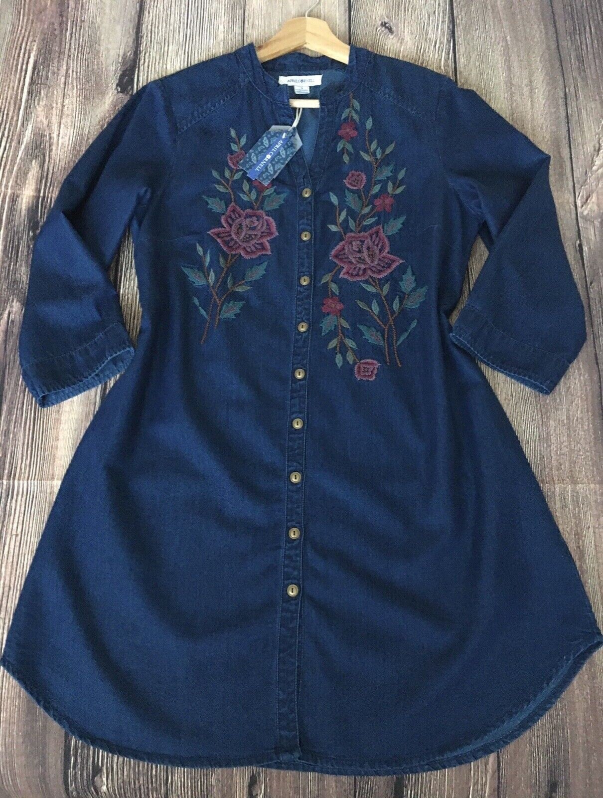 Blue Denim Top With Multi Colour Thread Embroidery, Kashmiri Embroidered  Shirts, Women Blouse, Rich Hippie Top, Bohemian Women Tops 