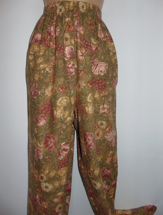 Laura Ashley Vintage 80's Autumn Winter Cotton/ Wo
