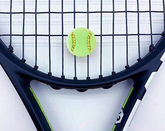 Green- Customized Crystal Tennis Ball Dampener