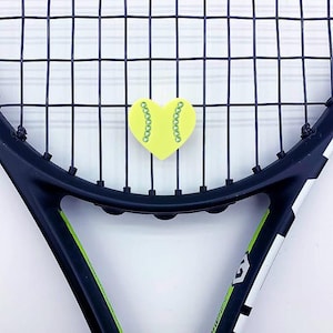 Green- Heart Tennis Ball Dampener