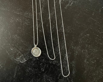 1mm Sterling Silver Ball Chain Necklace