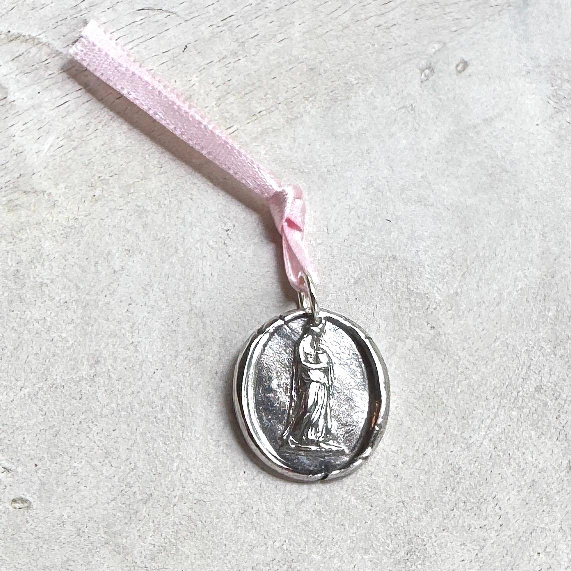Rebekah at the Well Pendant,  Answered PRAYER Jewelry