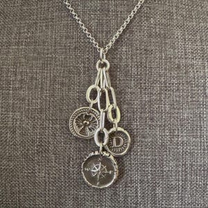 Sterling Silver Charm Holders