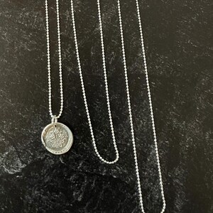 1mm Sterling Silver Ball Chain Necklace