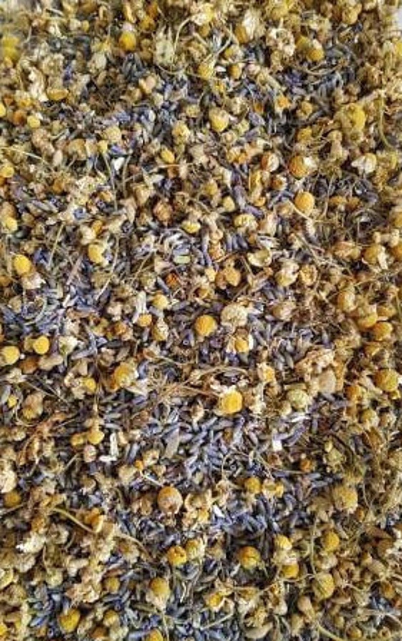 Mindful Anxiety Relief Sachet With Lavender and Chamomile Etsy UK