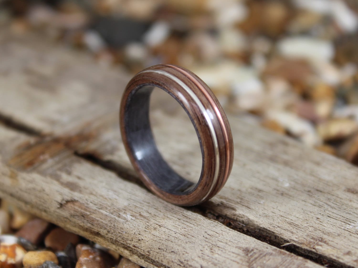 Hand Made Santos Rosewood Bentwood Ring-Handmade Wooden Ring by Cronin  Woodworking