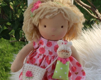 S A L E !!! Waldorf doll, doll, waldorf baby,steiner doll, organic doll, fabric doll, cloth doll, handmade