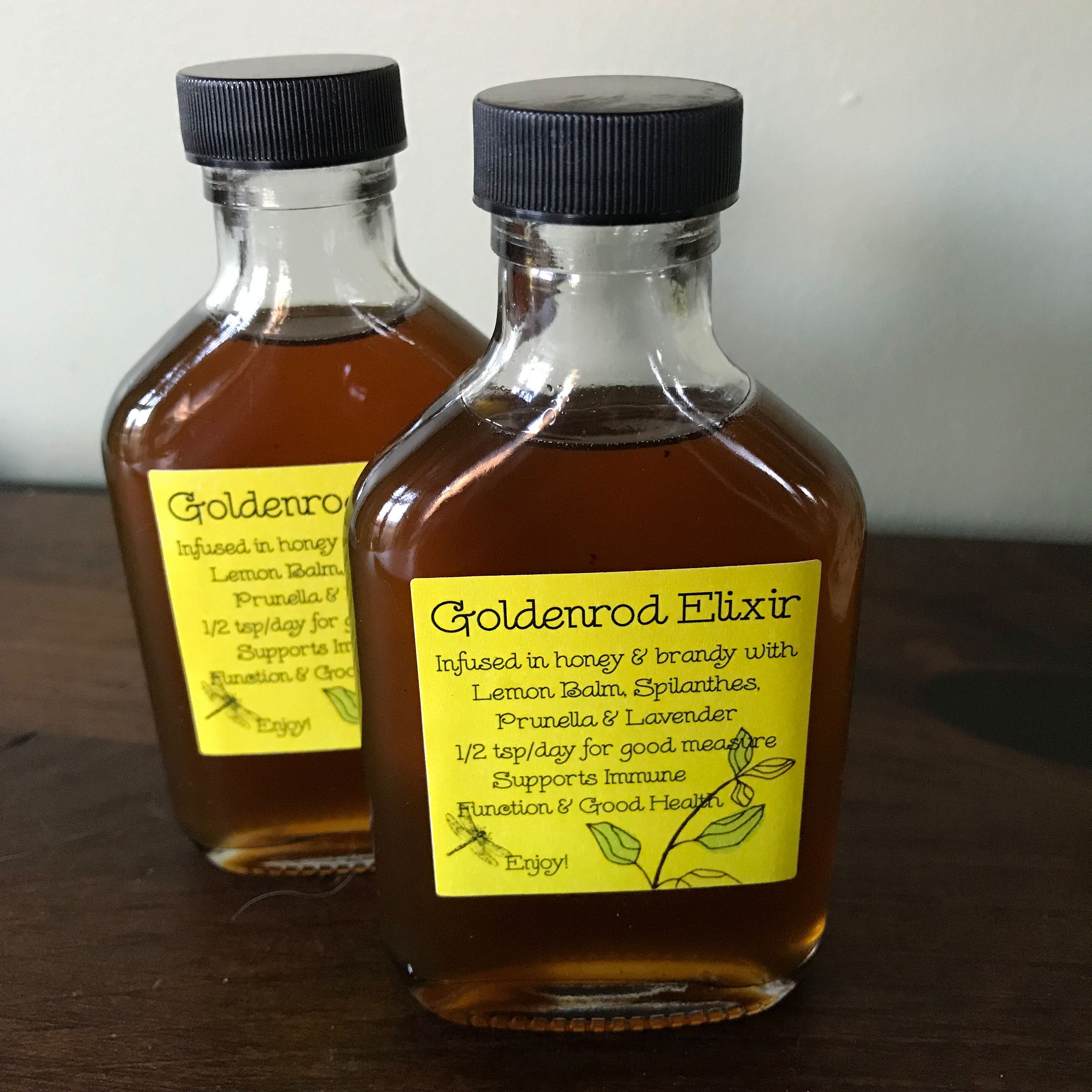 Nourishing & Medicinal Goldenrod Elixir Delicious Etsy
