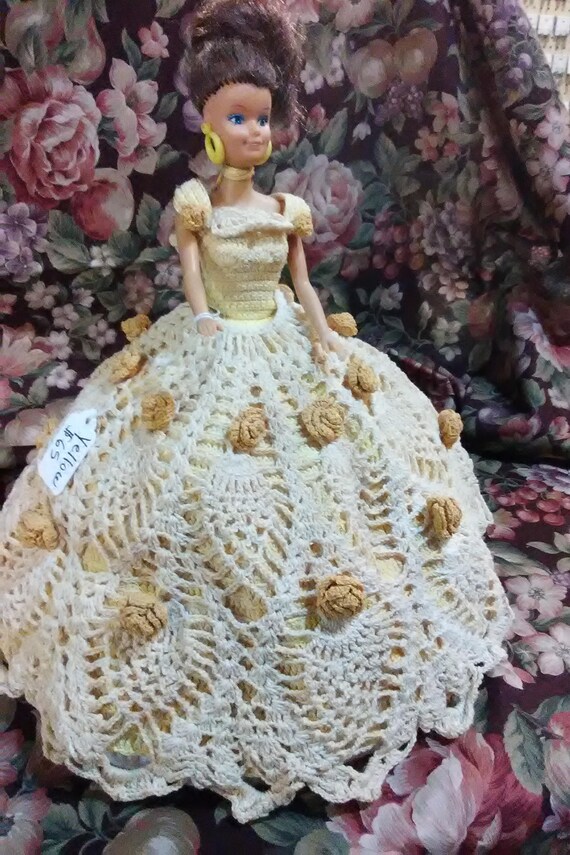 golden rose ball gown