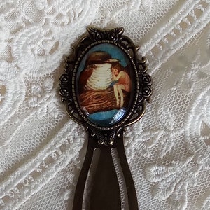 Emily Dickinson Poetry Cameo Bookmark: &#39;Hope is the Thing With Feathers&#39;