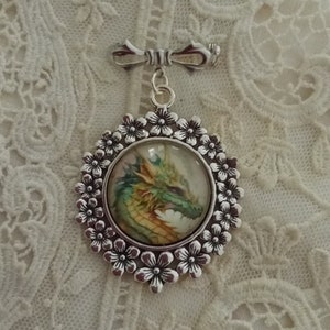 Victorian Dragon Cameo Brooch, Dragon Jewelry, Beautiful Dragon, Dragon Magic, Gift Giving Ready, Practical Magic, Witch Jewelry, Timeless!