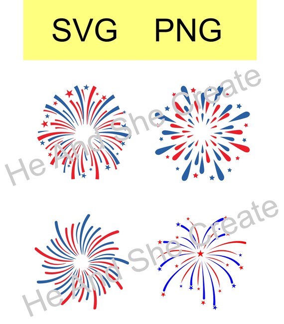 DIGITAL 4th of July Stencil Cookie Stencil Fireworks - Etsy