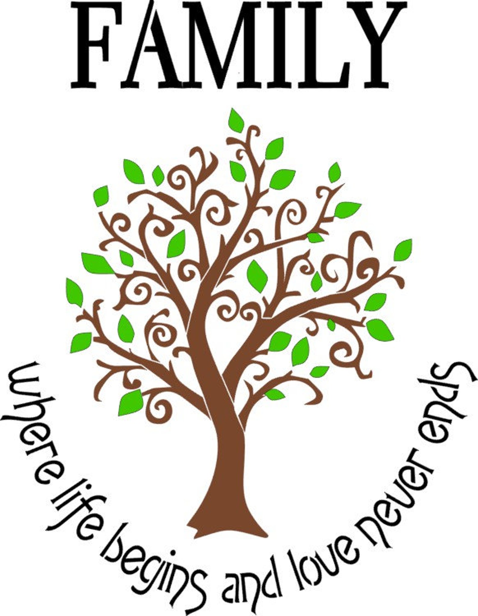 Tree of Life Stencil, 3 Part Stencil, Family Stencil, Multi-part Stencil - Etsy
