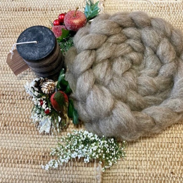 Natural Coopworth Roving 4oz.