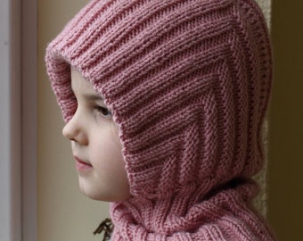 ready to ship, rts, knitted balaclava, child to adult size, double knit lined thick and warm winter balaclava, pink balaclava, winter hat