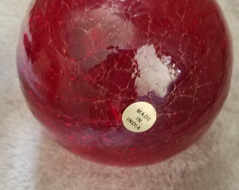 Mt Saint Helen Glass Red Ball India