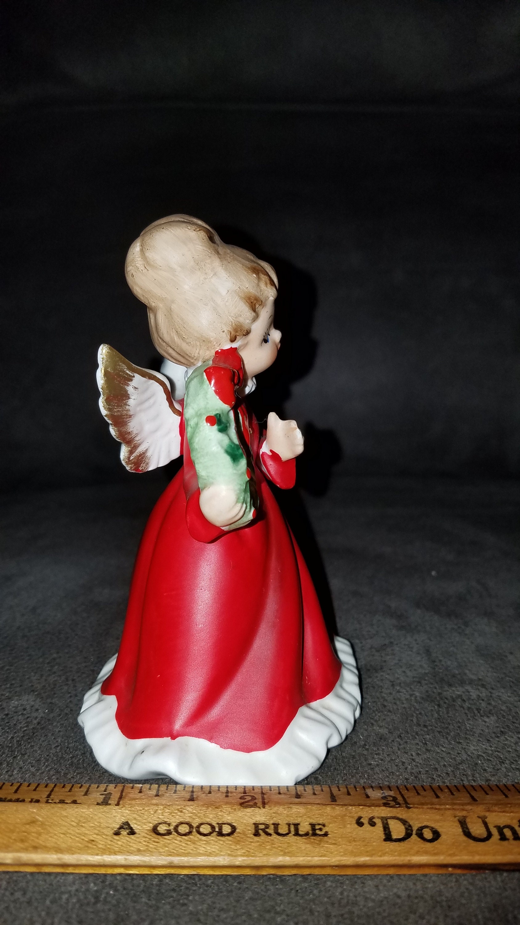 Vintage Napco Christmas Angels W/wreath X6964 - Etsy