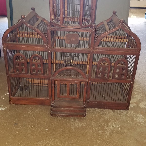 Antique Bird Cage Etsy