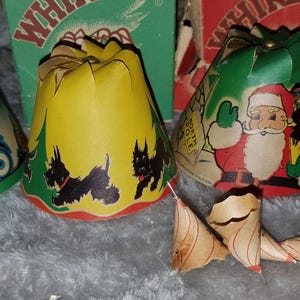 Vintage Set of 2 Whirl-Glo Revolving Xmas Tree Light Shadows
