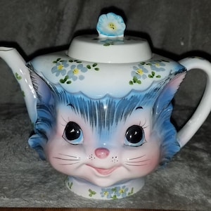 Vintage Lefton Miss Priss Teapot