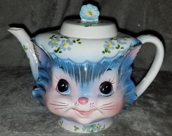 Vintage Lefton Miss Priss Teapot