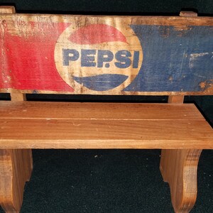 Pepsi Bench - Etsy