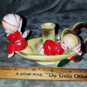 Vintage Sleeping Kreiss Candle Holder