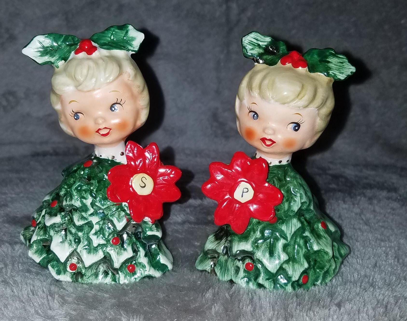 Holt Howard Christmas Girl Pepper - Etsy