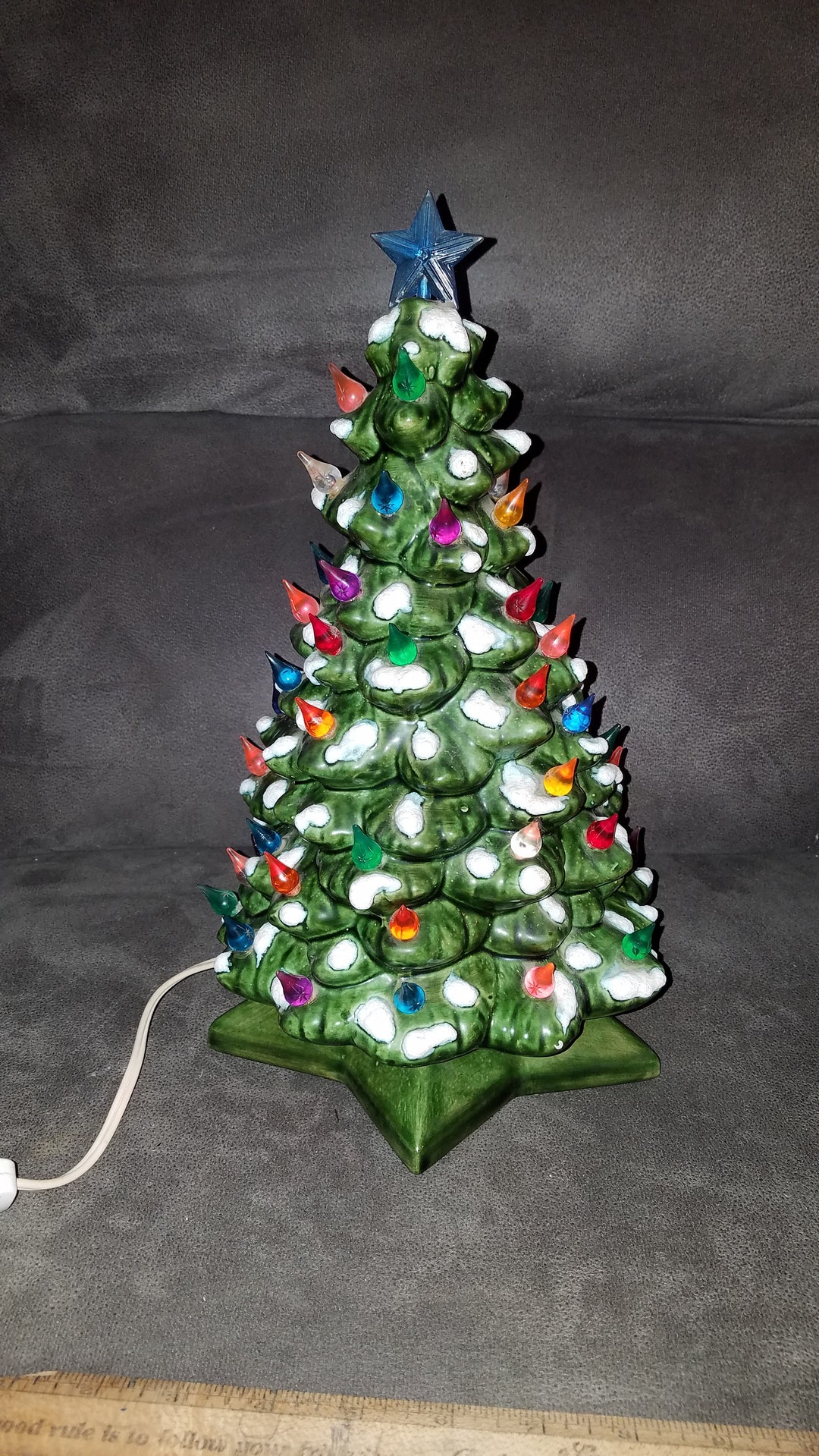 Vintage Ceramic Christmas Tree Etsy