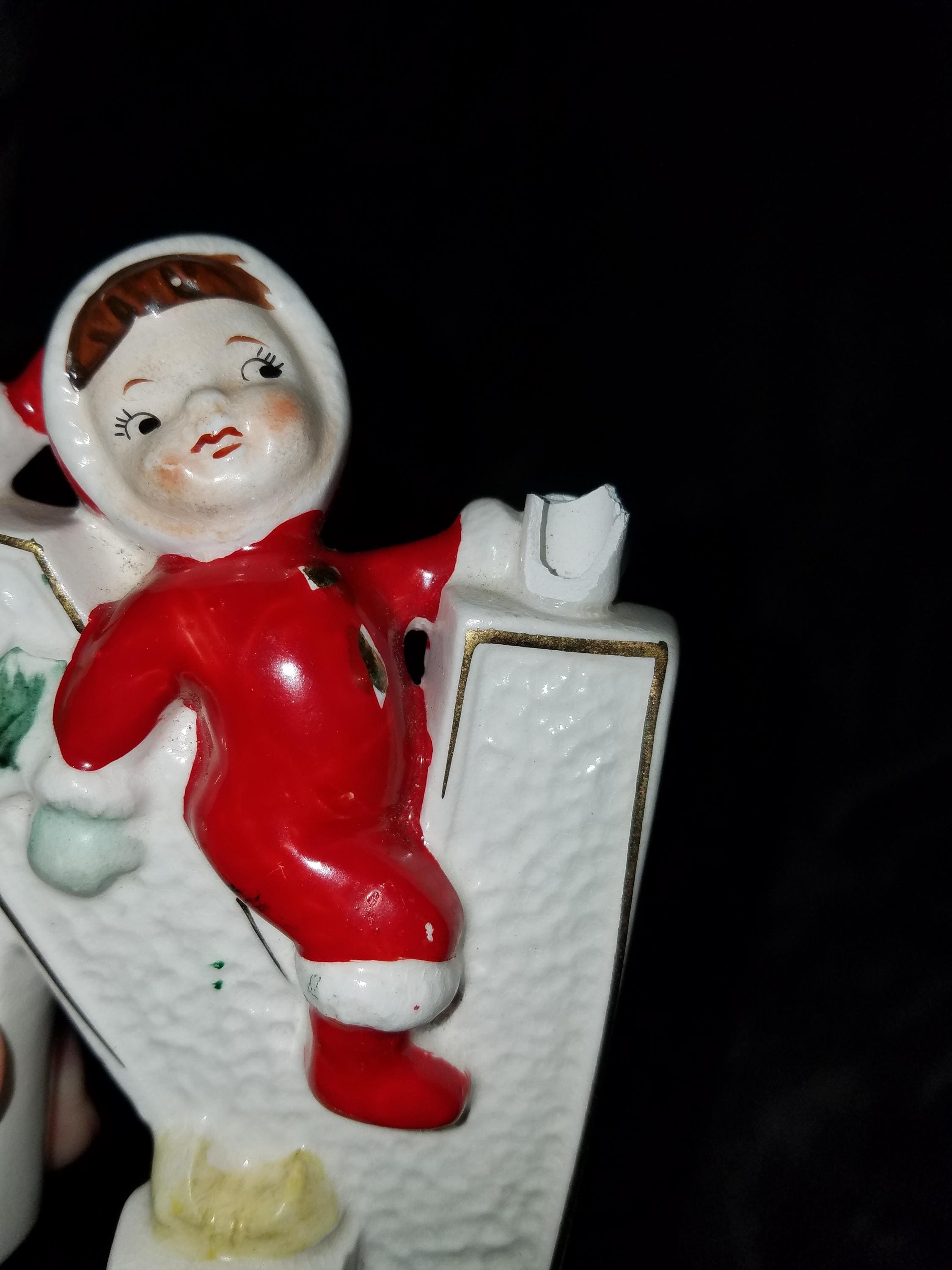 Vintage Christmas NOEL Candle Holders - Etsy