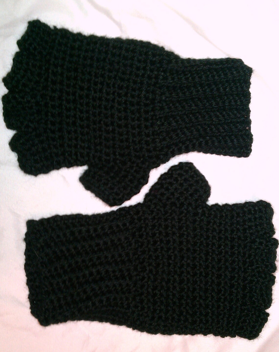 Mens Crochet Fingerless Gloves Etsy