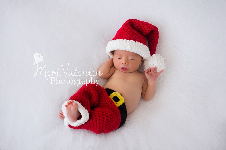 newborn santa suit