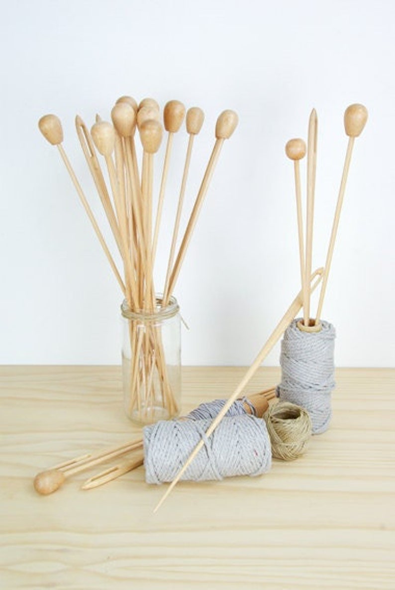 Giant Wood Needle Super Sized Wood Needle for Sewing Room Etsy