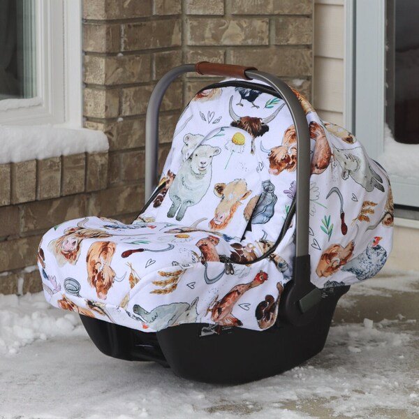 Baby Car Seat Covers Etsy
