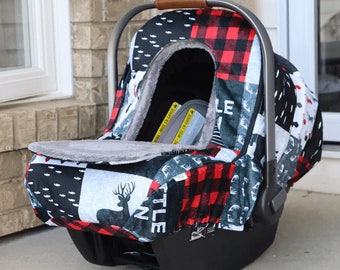 Boy baby top car seat
