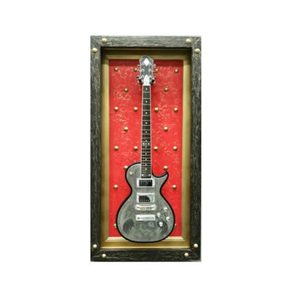 Guitar Display Frame or Case  "Red dragon" G-Frames