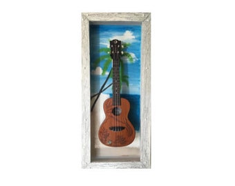 ukulele display case