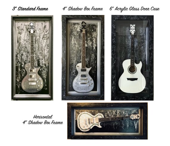 Guitar Display Frame or Case low Tide G Frames Etsy