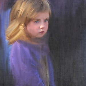 Custom Portrait, Custom Child Portrait, Kid Portrait, Girl Comission, Custom Digital Portrait, Personalized, Drawing Painting From a Photo