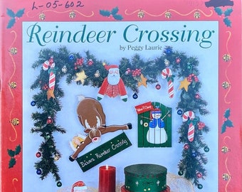 Reindeer Crossing Painting Patterns: Christmas Wood Crafts (OOP)