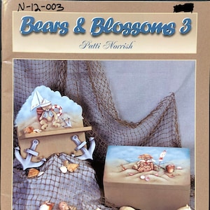 Bears & Blossoms Tole Painting Pattern Book: Patti Norrish Designs