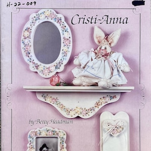 Cristi-Anna Tole Painting Pattern Book: Folk Art Flower Projects (Acrylic on Wood)