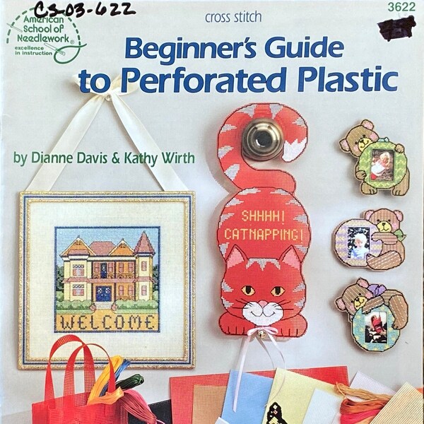 Beginner Plastic Canvas Stitch Guide - Etsy