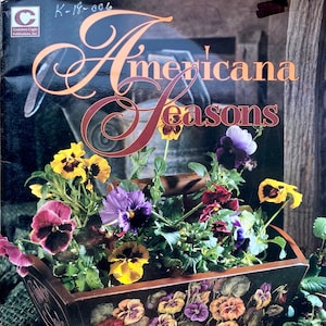 Americana Seasons By Gloria Koskey, MDA ©1997 - Decorative Tole Painting Patterns - Mixed Media Painting -  Designs - Acrylic On Wood