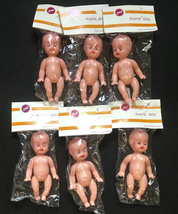 blank plastic dolls